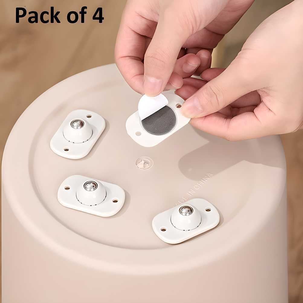 Self-Stick 360° Wheels (Set of 4)