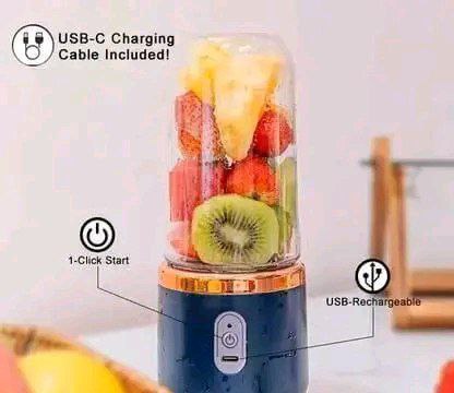 Travel-Friendly Portable Rechargeable Juicer