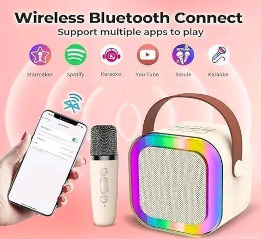 Portable Wireless Bluetooth Speaker with Mic