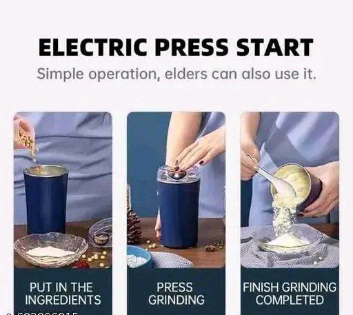 Mini Electric Grinder for Spices and Coffee Beans
