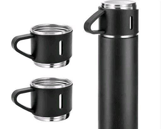 Vacuum Flask Set with 2 Cups
