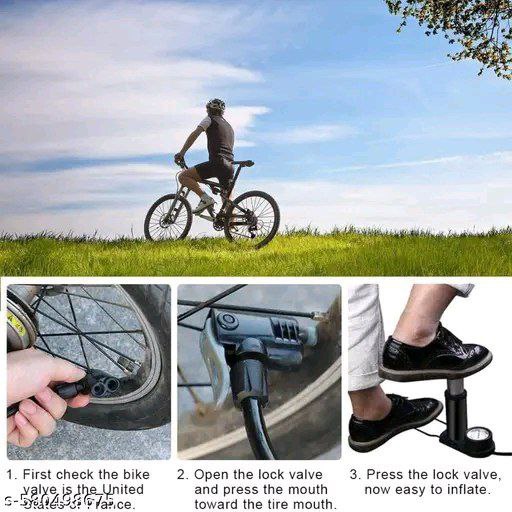 Multi-Purpose High Pressure Foot Air Pump