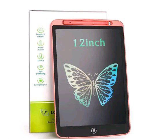 LCD Writing Pad for kids (12 inch)-Multicolor(Pack of 1)