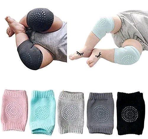 Baby Knee Pads- 1 Pair (Multicolor)