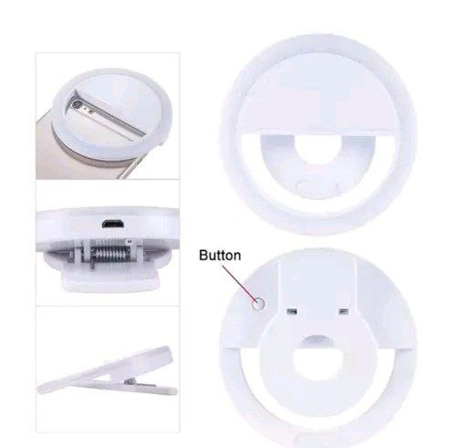 Mobile Selfie Ring Light with 3 Mode