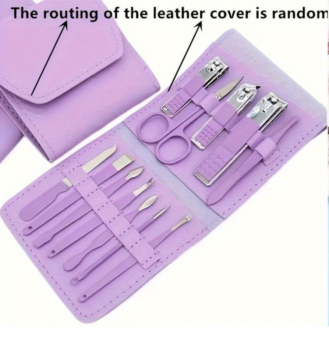 Multipurpose Nail Tools (Set of 16 pcs)-Multicolor