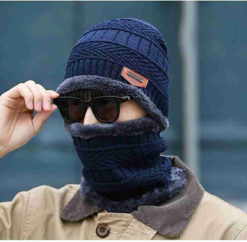 Winter Cap 2 Pcs Set (Imported)