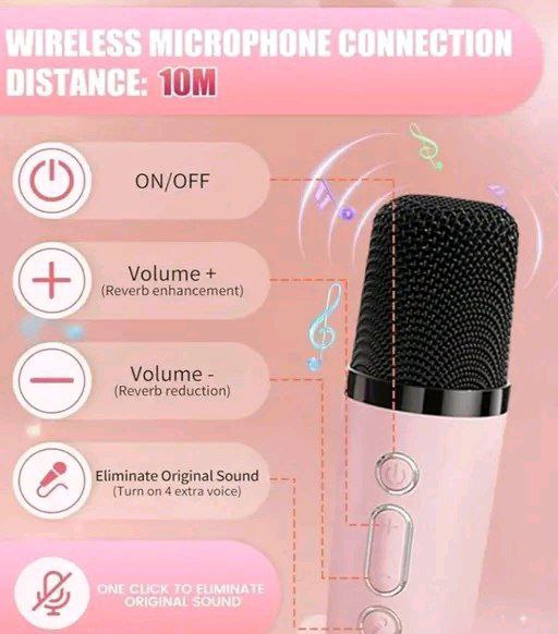 Portable Wireless Bluetooth Speaker with Mic