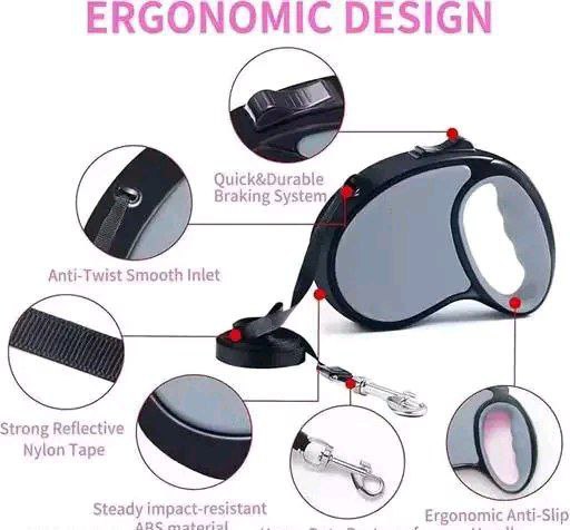 Retractable Dog Leash 16 Feet