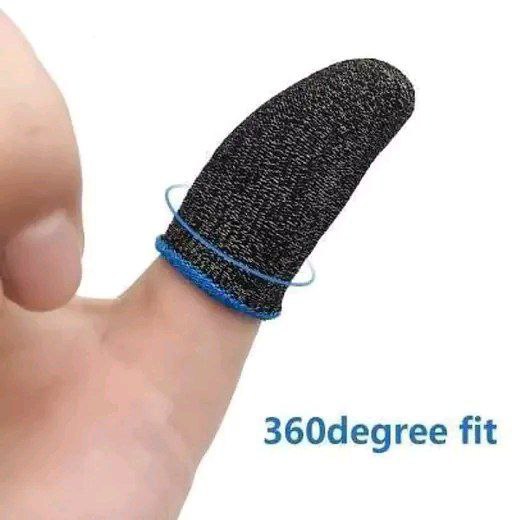 Anti Slip Mobile Gaming Finger Sleeves-Pack of 10 Pairs