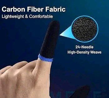 Anti Slip Mobile Gaming Finger Sleeves-Pack of 10 Pairs