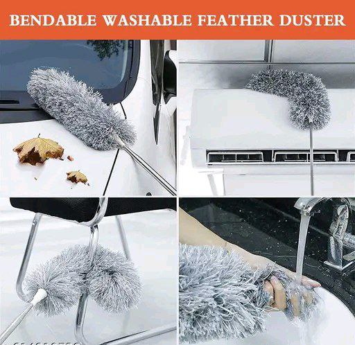Scratch-Resistant Washable Duster for High Ceiling Fan & Roof