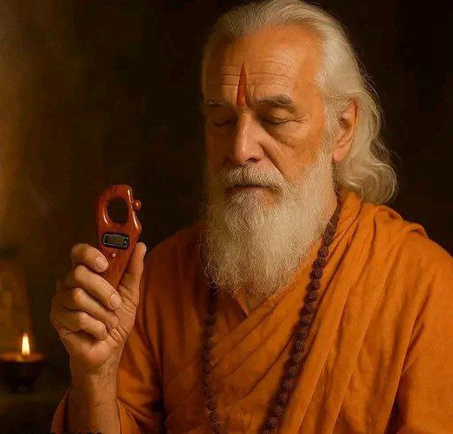 Portable Rotating Digital Jaap Counter-(Pack of 1)