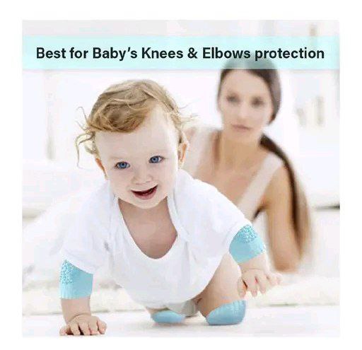 Baby Knee Pads- 1 Pair (Multicolor)