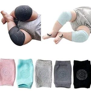 Baby Knee Pads- 1 Pair (Multicolor)