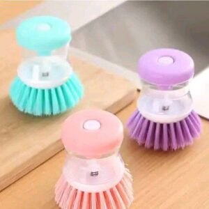 Dish Brush with Built-in Soap Dispenser (Pack of 1)