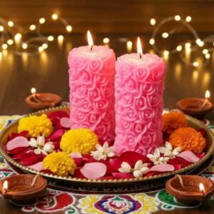 Pillar Designer Candle- Pack of 1